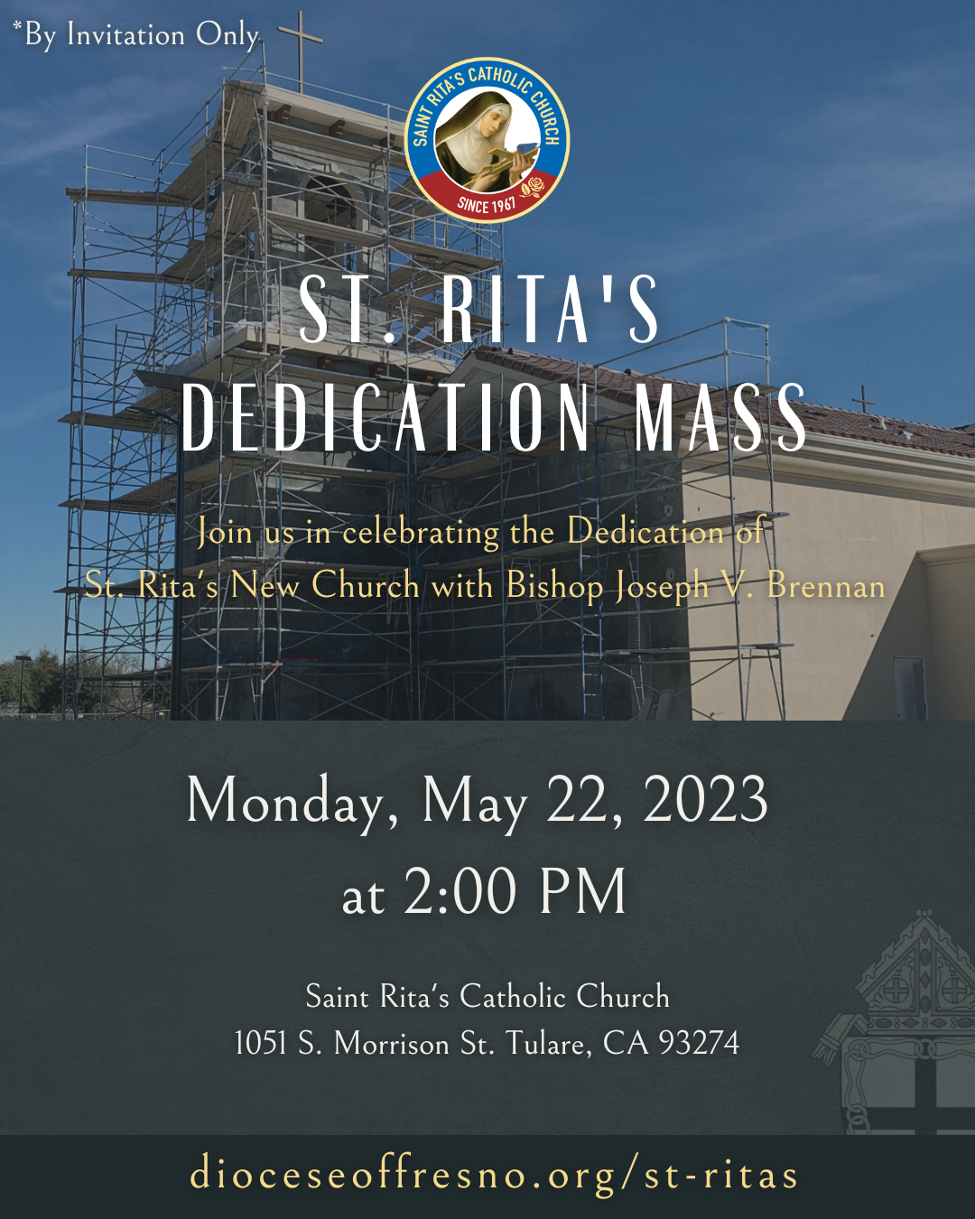 St. Rita's Dedication Mass Diocese of Fresno Fresno, CA